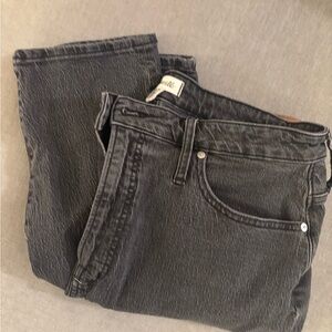 Madewell Curvy Tall Black Jeans